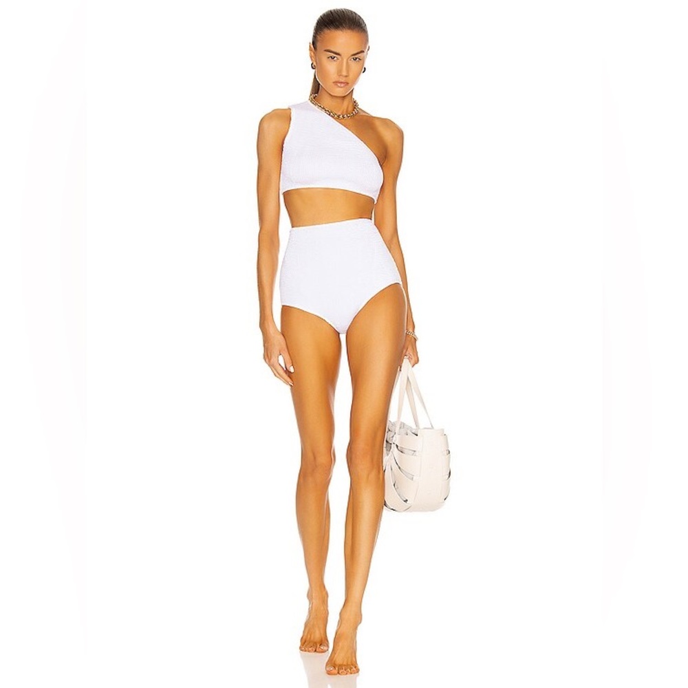 NEW with Tags BOTTEGA VENETA Bathing Suit One Shoulder Bikini Swim Set